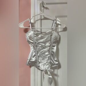 Spirit Classic White Corset Top